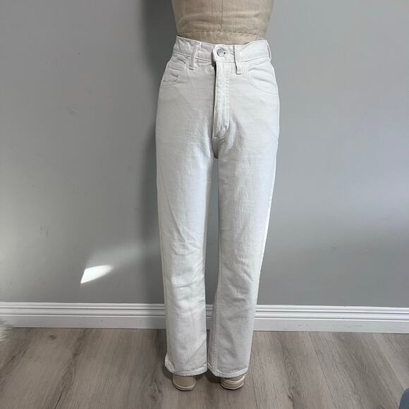 Vintage 1980s/ 1990s Denim White Guess Jeans Mom XS Grunge USA Made - Picture 14 of 14
